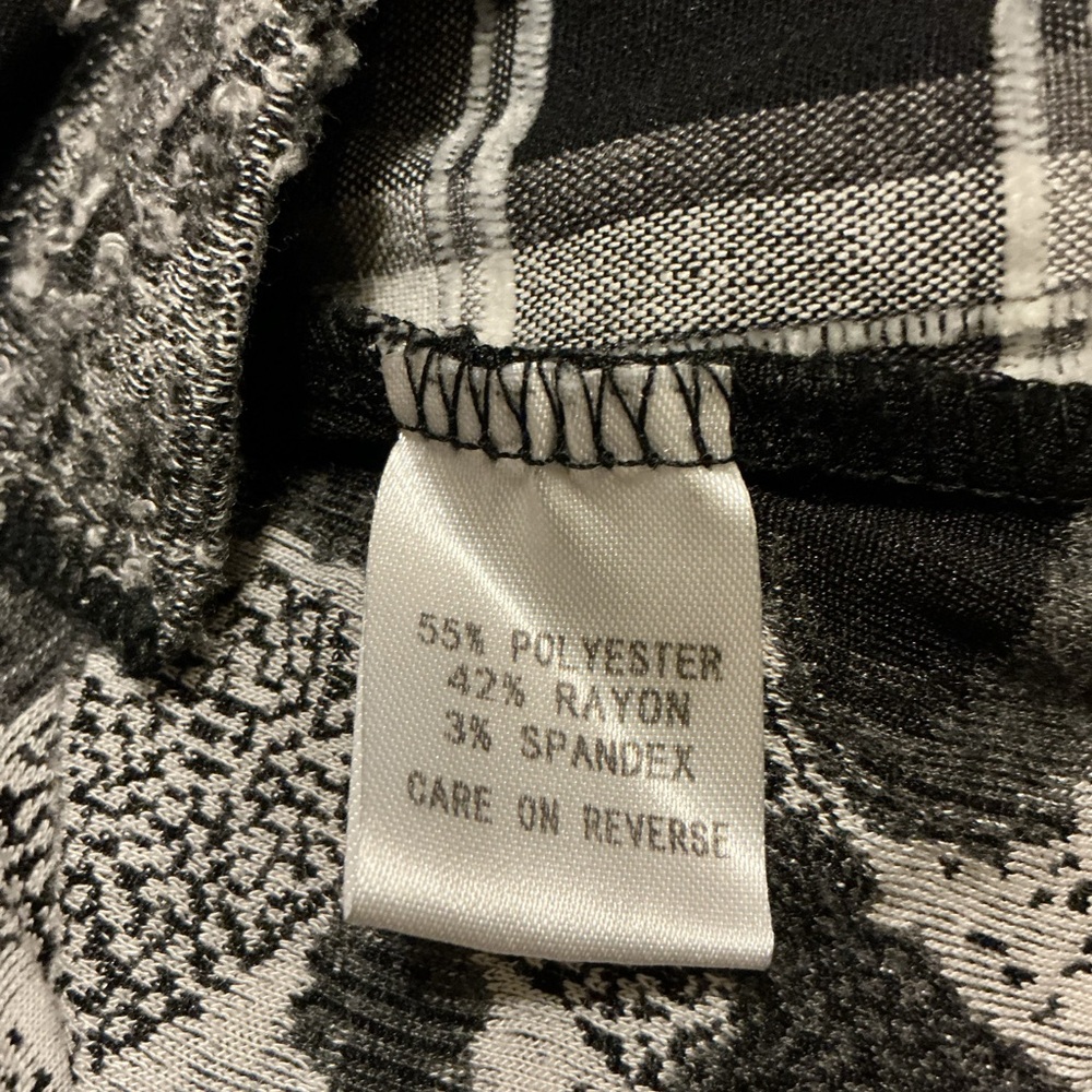 Adore Multi Pattern Pocket Button Down Blouse - image 5